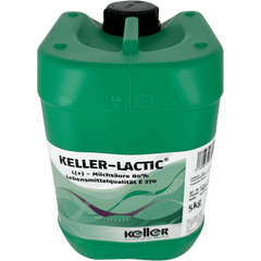 5kg Gebinde KELLER-LACTIC 80 % Milchsäure zur Säuerung von Wein