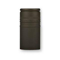 BVS Verschluss 30x60, Farbe grau, Schraubverschluss für Weinflaschen (m-75)