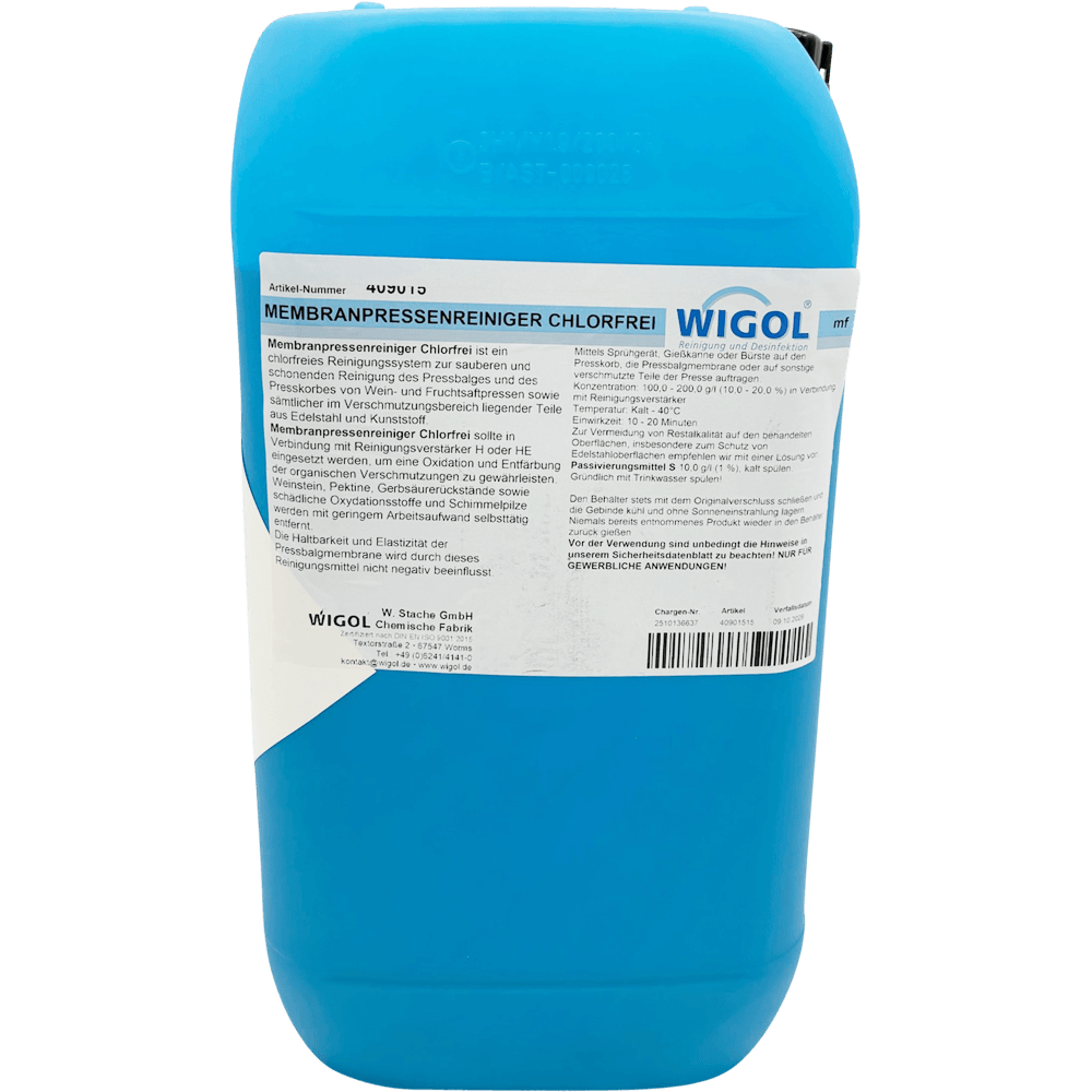 Wigol Membranpressenreiniger Chlorfrei