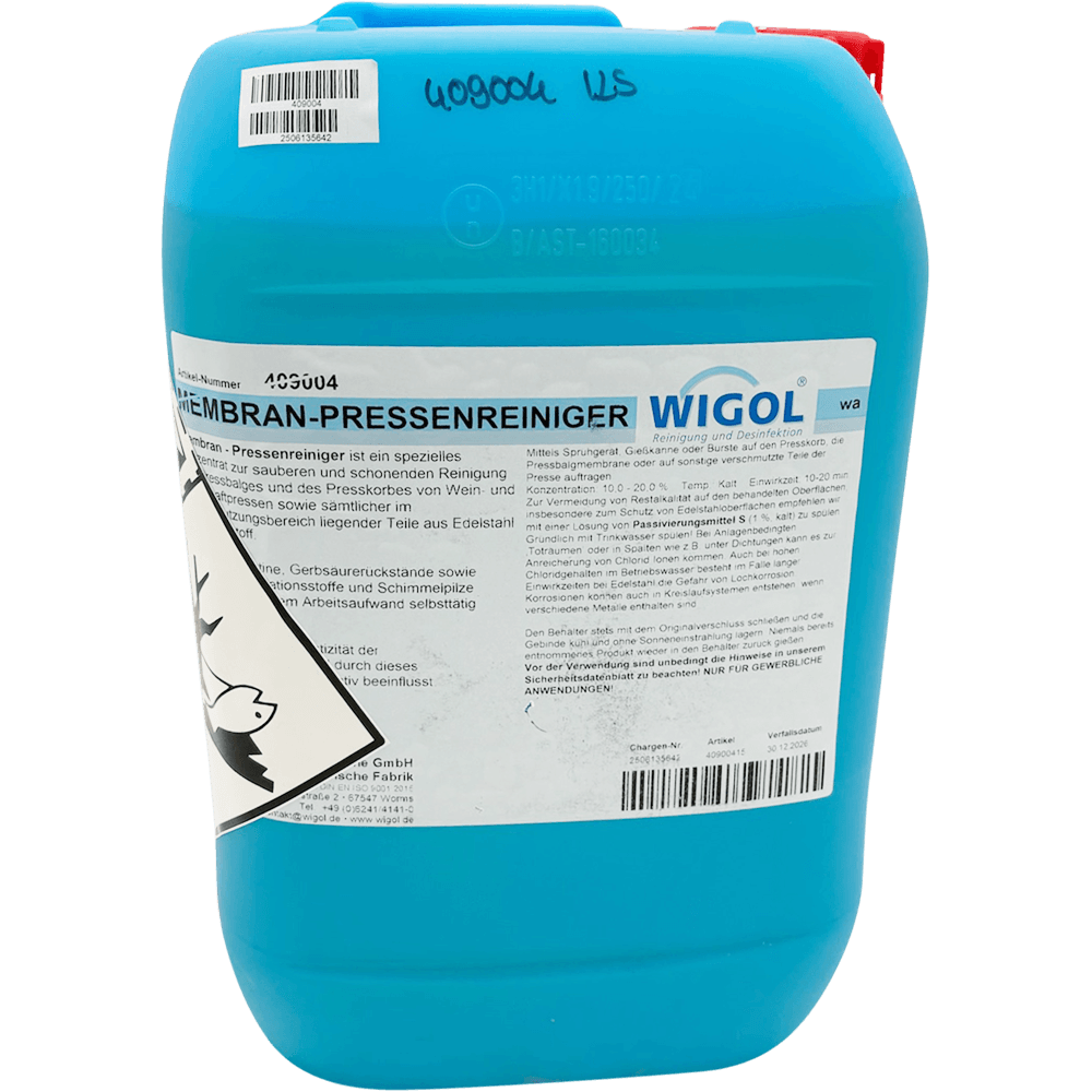 Nettoyant de presses pour membranes Wigol