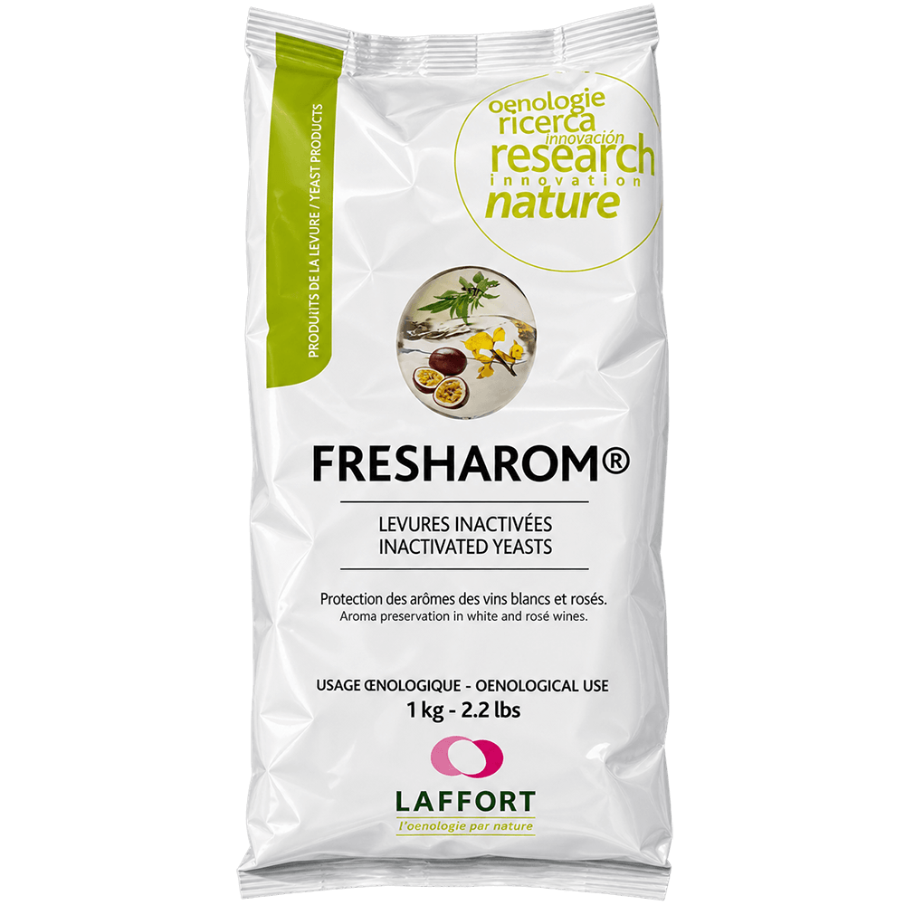 1kg Verpackung Fresharom von Laffort, Aromaschutz für Weiß- und Roséwein