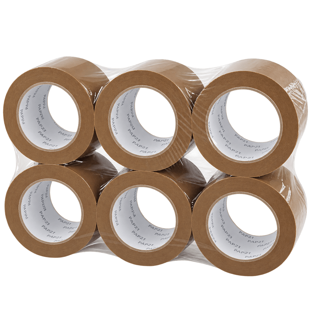 6 Rollen Papierband für das verkleben mit dem Handabroller