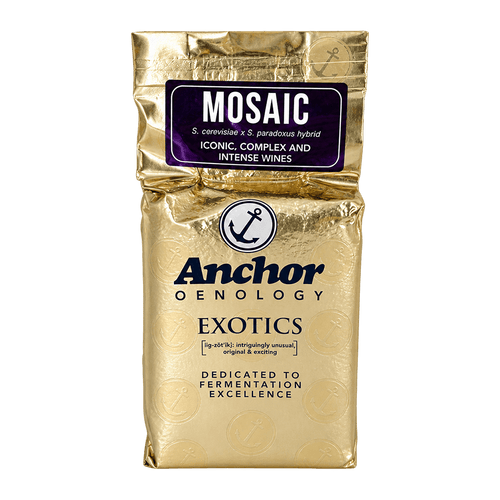 ANCHOR EXOTICS MOSAIC Hybrid-Weinhefe für aromatische Weiß- und Rotweine 250 g