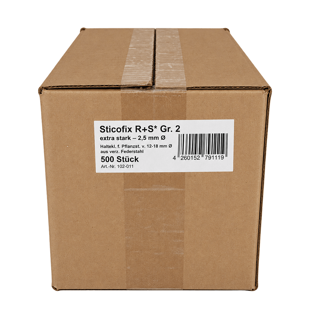 Sticofix 2 ist als Kartonware erhältlich.
