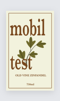 Custom label design