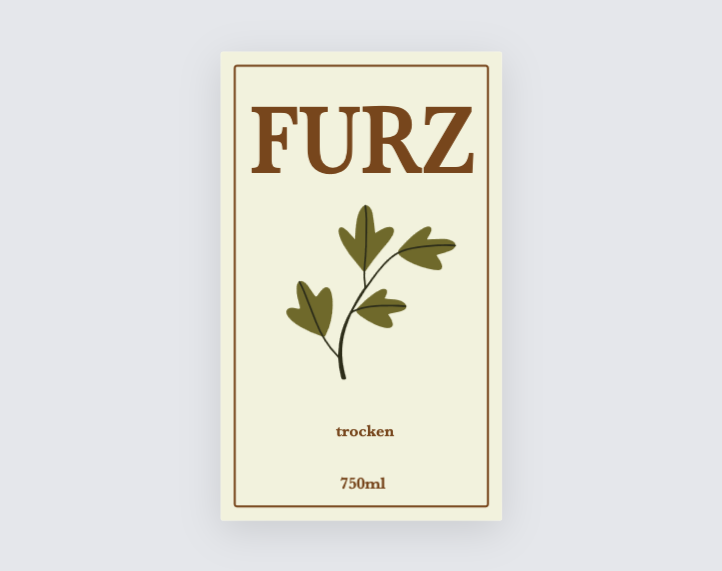 Custom label design