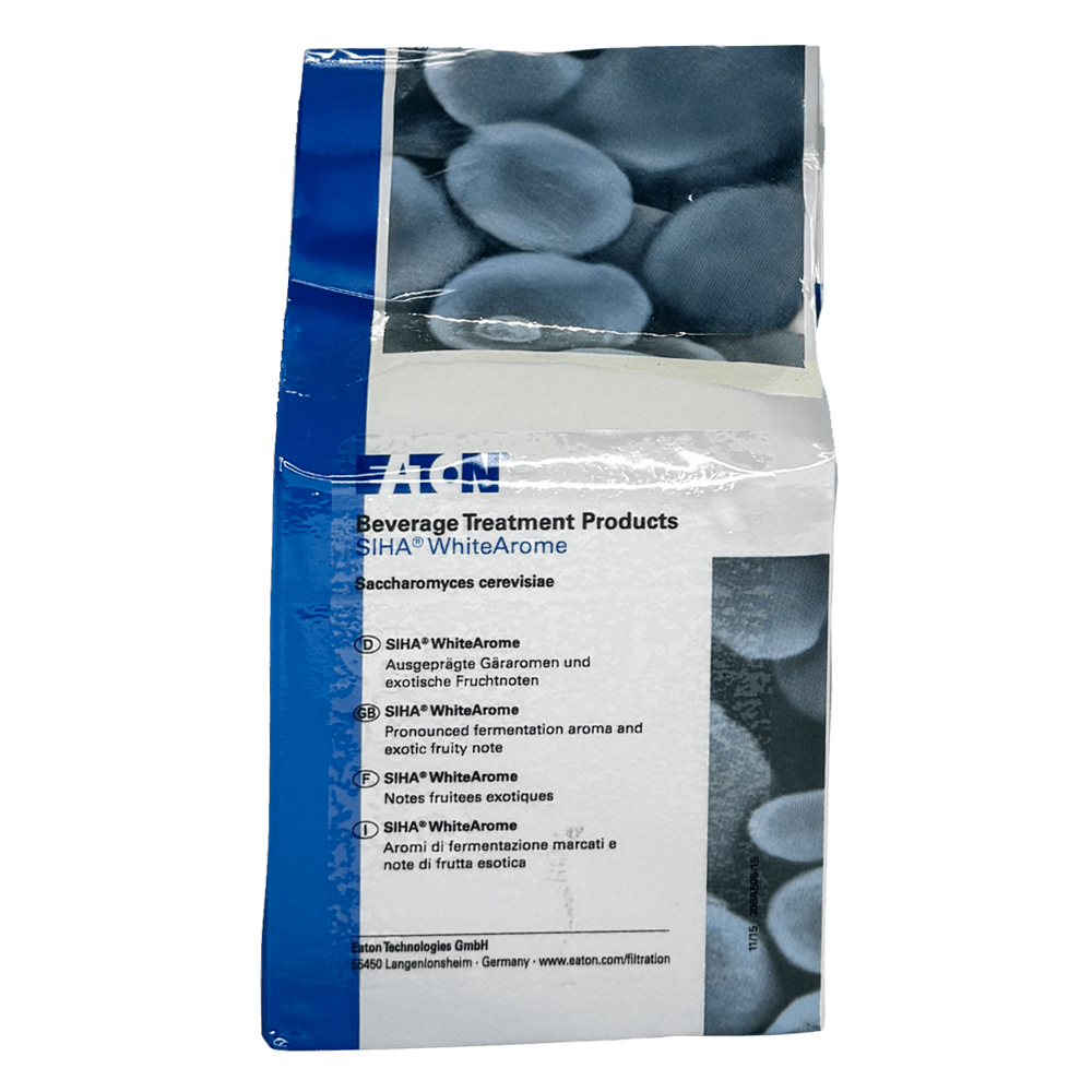 SIHA® WhiteArome, Aromahefe für fruchtige, rebsortentypische Weißweine