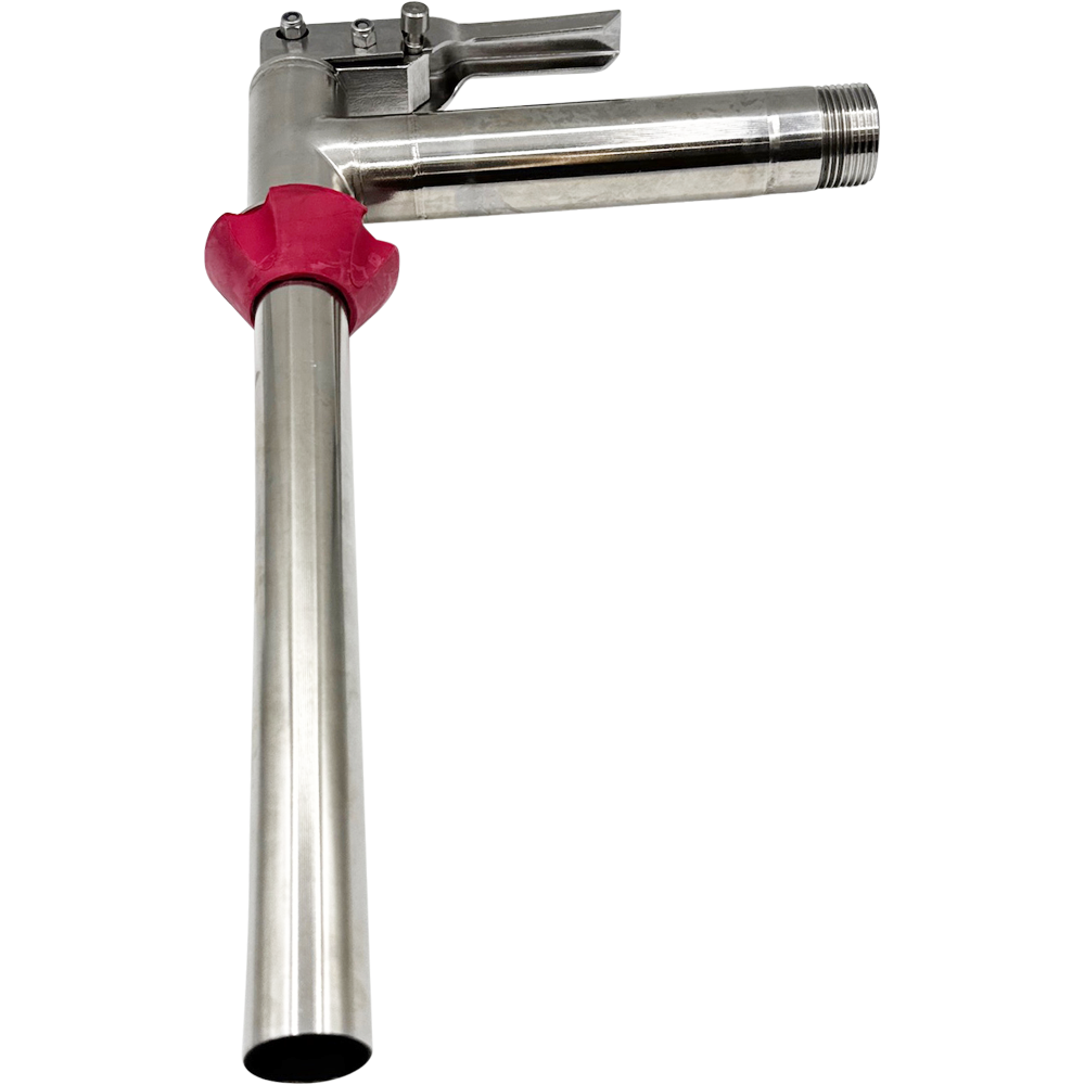 Edelstahl Zapfpistole für Barriquefaesser
