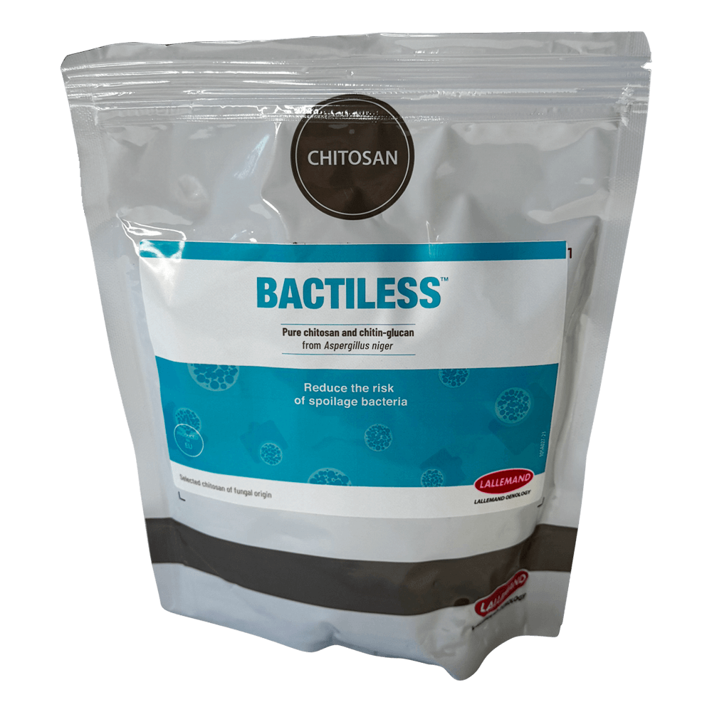 BACTILESS Chitosan von Lallemand zur Kontrolle von Milchsäure- und Essigsäurebakterien im Wein