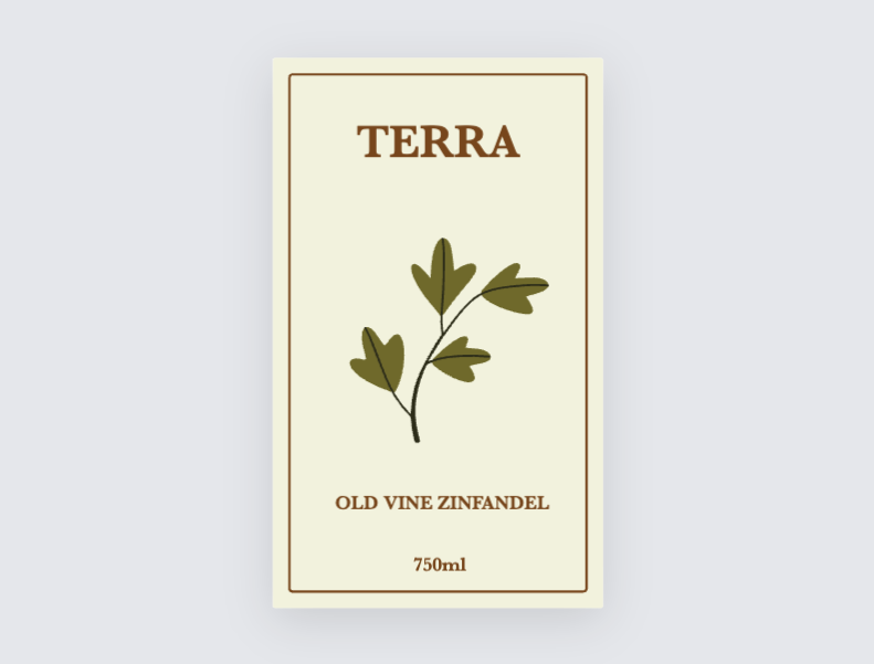 Custom label design