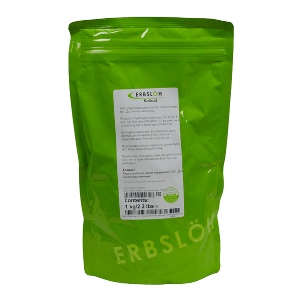 Kalinat Kaliumhydrogencarbonat zur Feinentsäuerung von Most und Wein