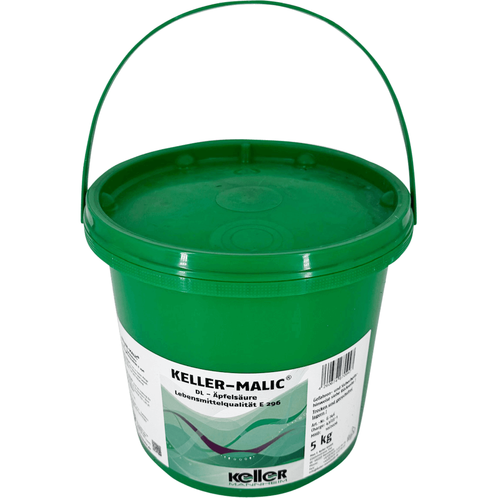 5KG Eimer KELLER MALIC DL Äpfelsäure zur Säuerung von Wein