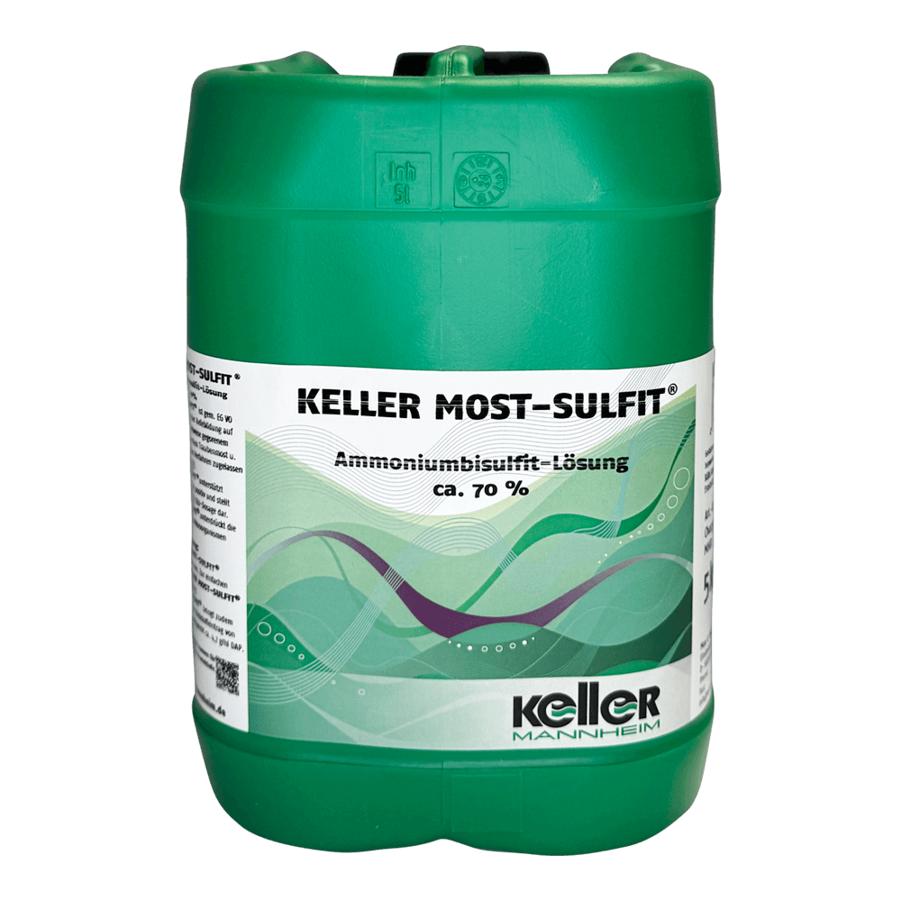 KELLER MOST-SULFIT Ammoniumbisulfit-Lösung 70 % zur Mostbehandlung
