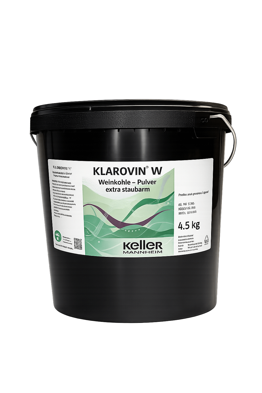 KLAROVIN W staubarme Aktivkohle zur Wein- und Mostbehandlung