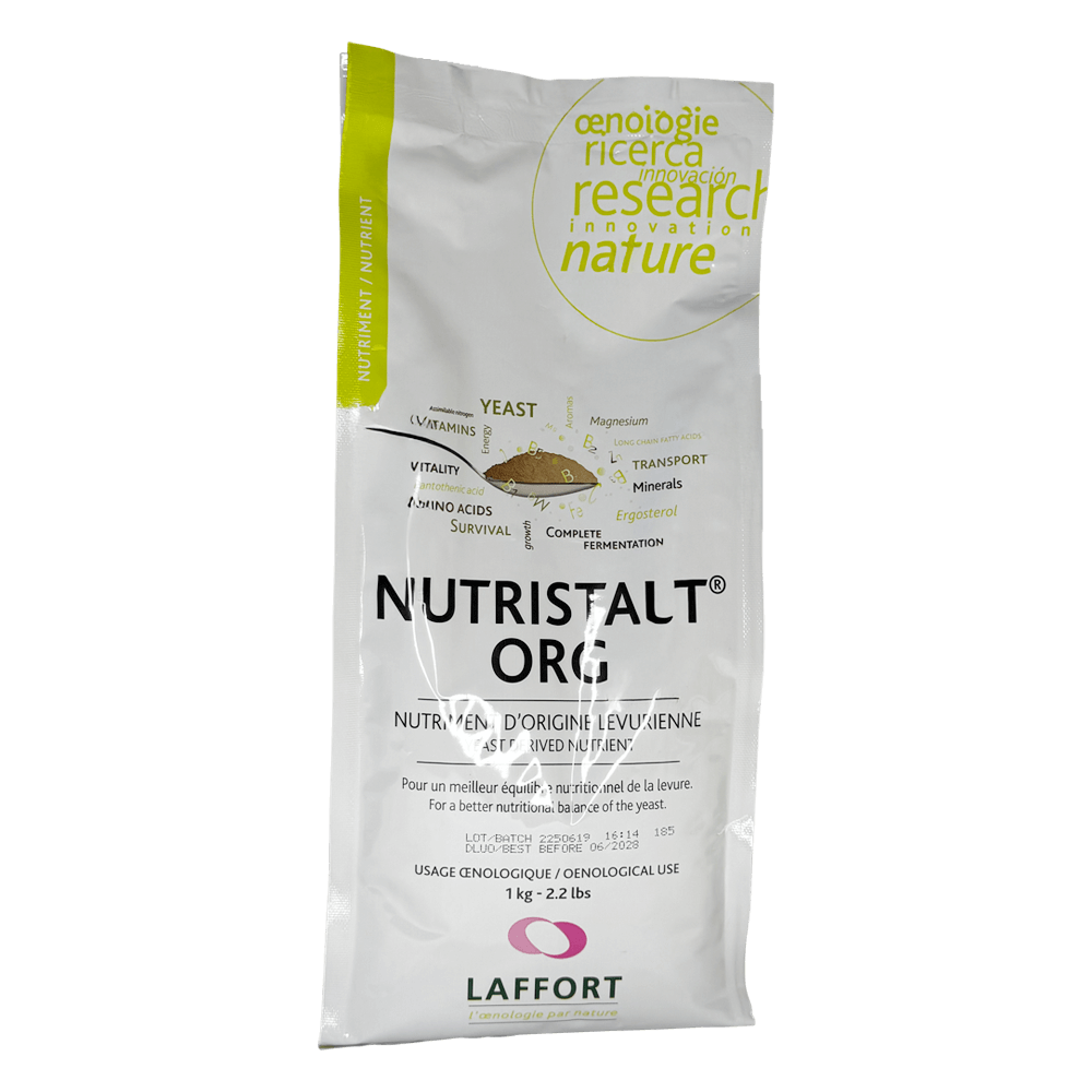 NUTRISTART ORG organischer Hefenährstoff zur Unterstützung der alkoholischen Gärung im Weinbau