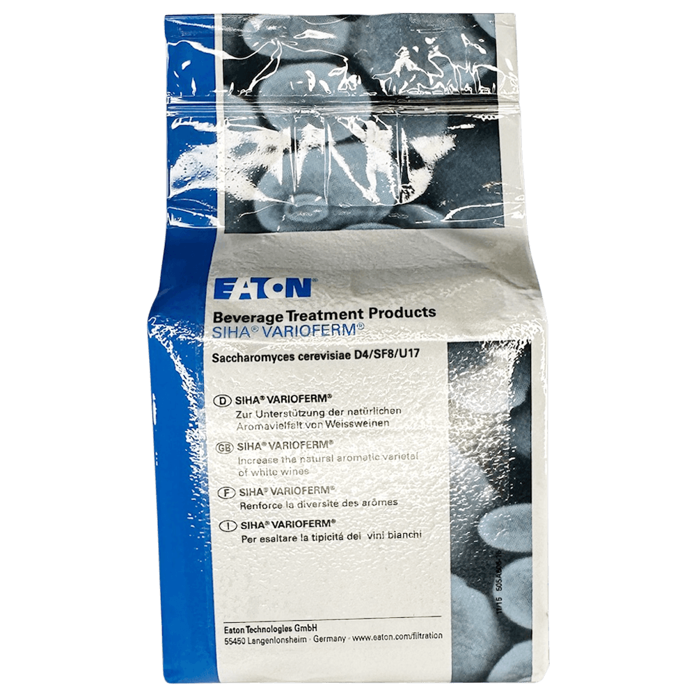 SIHA VARIOFERM Trockenreinzuchthefe für Weinvergärung