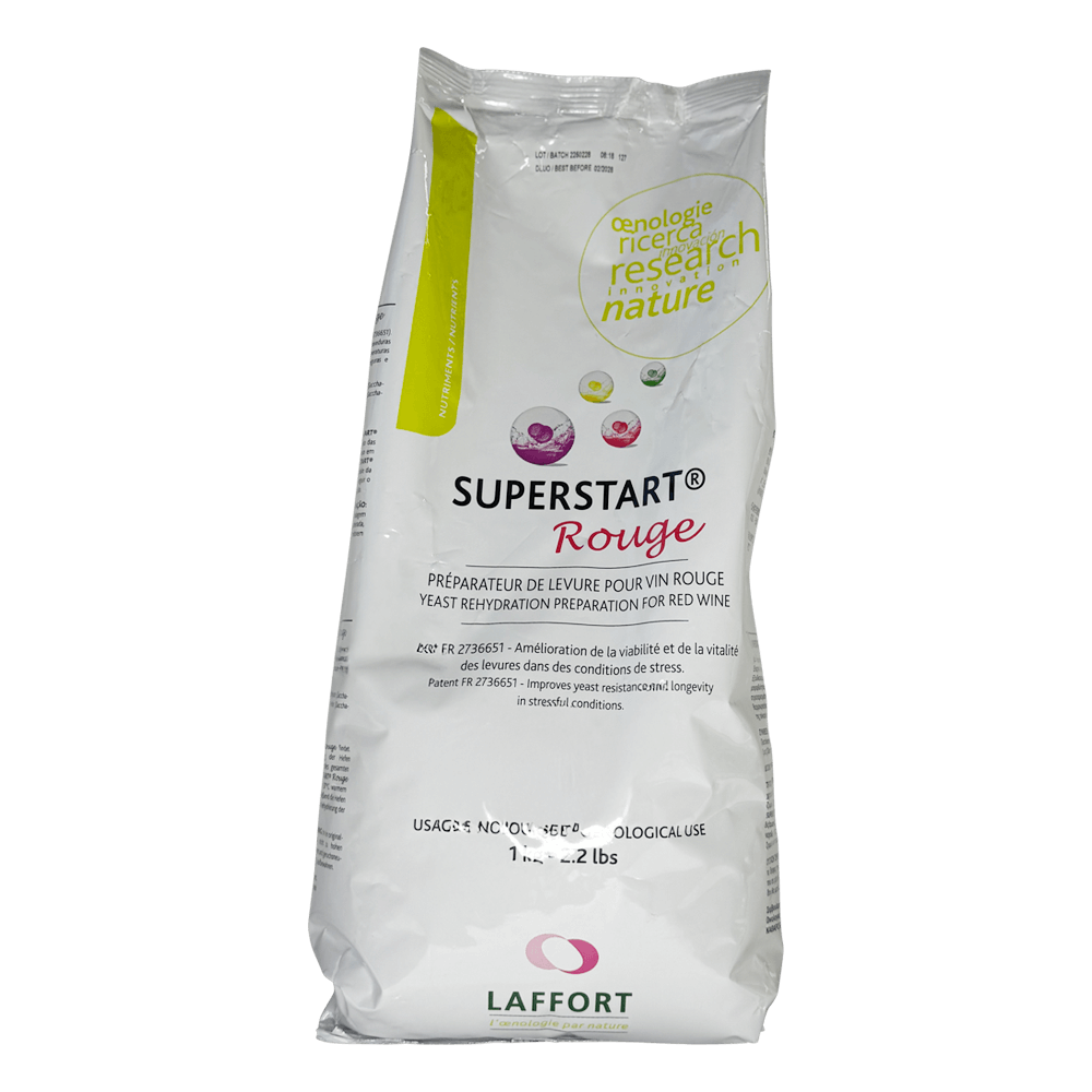 Superstart Rouge Hefenährstoff für Rotwein-Gärung