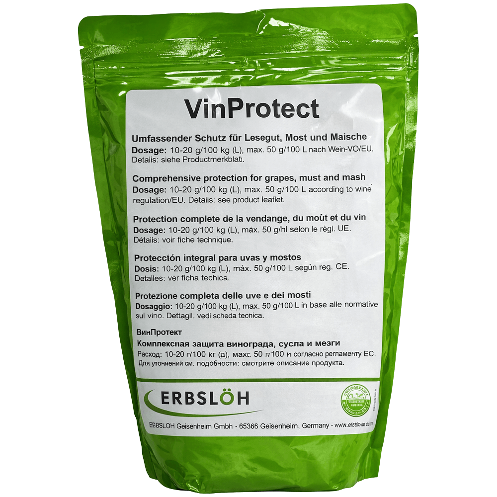 VinProtect Oxidationsschutz für Lesegut, Most und Maische