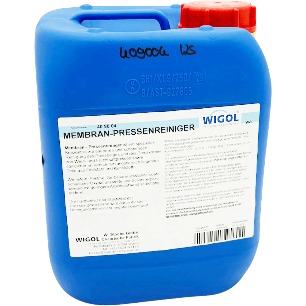 Wigol Membran Pressenreiniger 6 kg für Reinigung von Traubenpressen im Weinbau