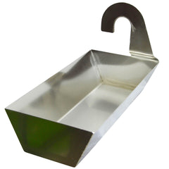 Bac de récupération en inox V2A pour clapet de puisard