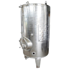 Cuve à vin / de stockage V2A ronde / verticale 1000 litres