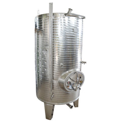 Cuve à vin / de stockage V2A ronde / verticale 1000 litres