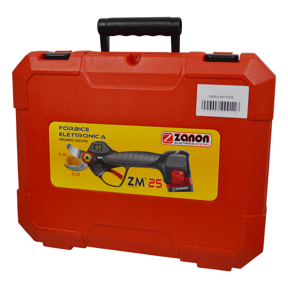 Zanon ZM32 Akku Elektroschere (Neues Modell)