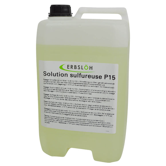Solution sulfureuse P15 (Erbslöh)