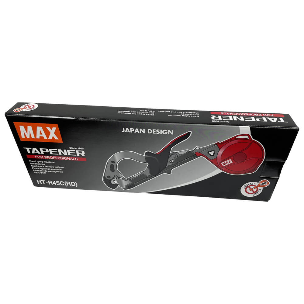 Verpackung MAX Bindezange HT-R45C für professionelle Reberziehung