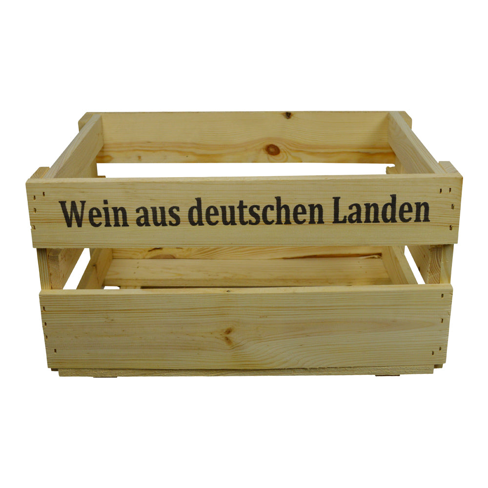 Holz Weinsteige Wein aus deutschen Landen für Weinflaschen