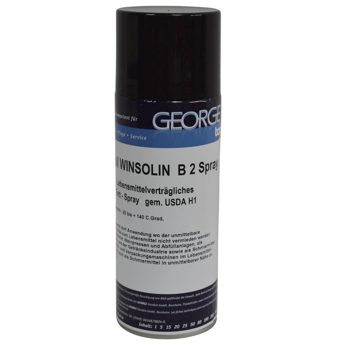 Winsolin B2 Spray lebensmittelechtes Sprühöl USDA H1